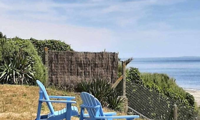 Loctudy Villa | Belle Villa Neuve Contemporaine, Directement sur mer Face à la Plage D'ezer