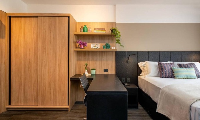 Paraiso Apartment | BHomy Paulista Repaginado na Al Santos RD120