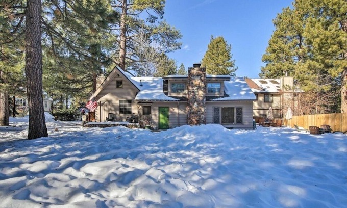 Boulder Bay House | Big Bear Lakeside Home - 100 yard Walk to Private Dock!
