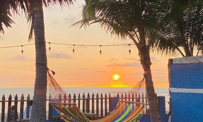Las Penitas Cabin | Big Pool 3 Ppl Beach Front Cabana Fan Breakfast
