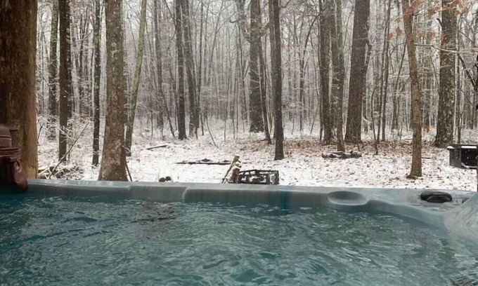 Fort Payne House | Bird House! Cozy cabin in the woods! With hot tub!