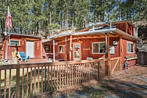 Ruidoso House | Black Bear Canyon Ruidoso Home with Bunkhouse!