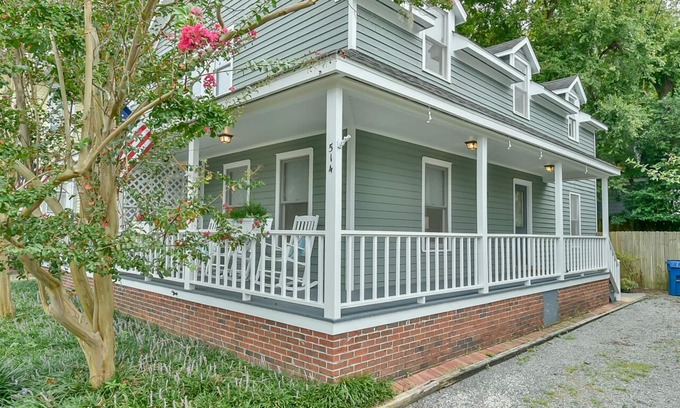 Wilmington Historic District House | Bleu Haven | Historic Downtown Wilmington | Full Private Home, Location, Comfort