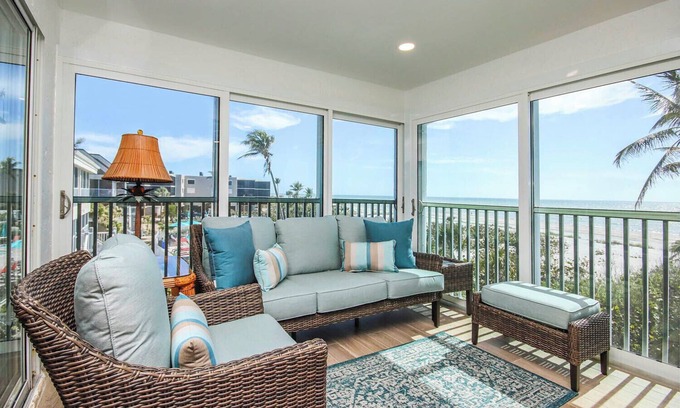 Sanibel House | Blue Gulf 201 - Exclusive three bedroom direct gulf front condo