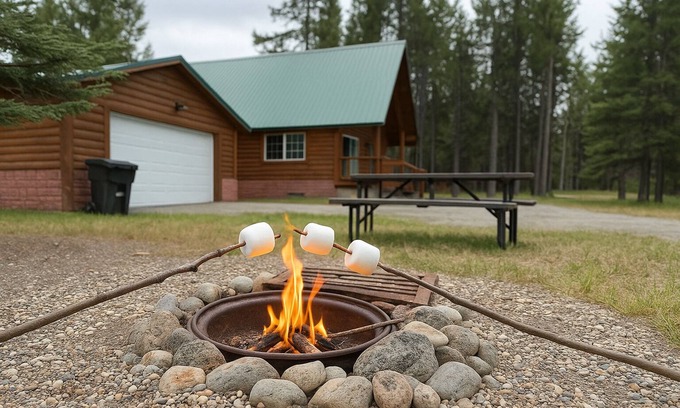 Island Park Cabin | Blue Stone Escape* Close To Snowmobile Trails, 25 Mins to YNP, 2Br - 2Ba, Wifi Access