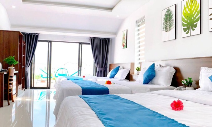 Cam An Hotel | Blue Whale*gần biển An Bàng *ăn sáng*hồ bơi*gia đình