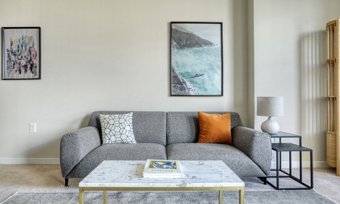 Aurora Highlands Apartment | Blueground | Pentagon City, rooftop, nr Arlington Cemetery