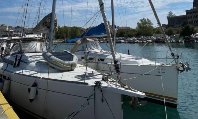Corfu Town Boat Rental | Boat 'Sun Odyssey 39ia' with Sea View & Wi-Fi