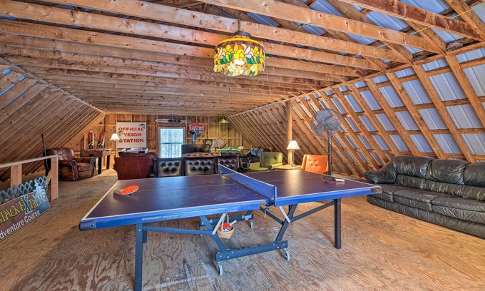 Bolton Landing Cabin | Bolton ‘Alderbrook Lodge’ w/ Private 10-Acre Lake!