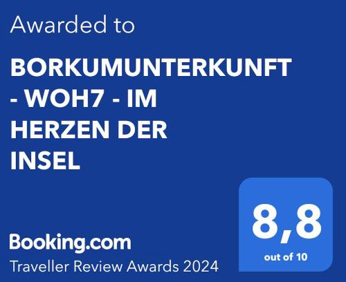 Borkum Apartment | BORKUMUNTERKUNFT - WOH7 - IM HERZEN DER INSEL