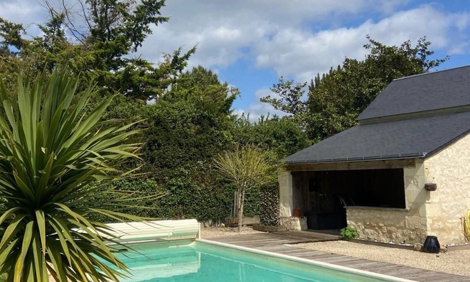 Bourgueil House | Bourgueil center house with swimming pool 8 p.