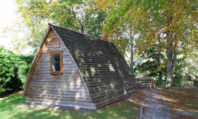 Crieff Cottage | Braidhaugh Wigwams (standard) Sleep up to 4 persons, 2 adults are included