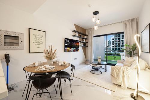 Al Barsha Apartment | Brand New 1BR with Pool, Sauna & Gym