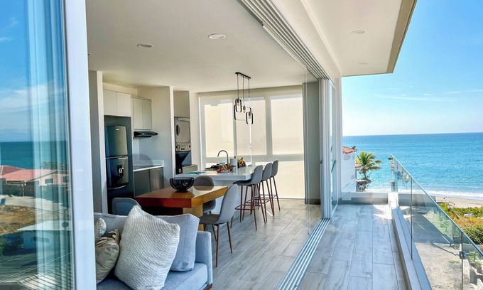 Salinas Condo | Brand New Beachfront Condo in Punta Blanca, Ecuador!