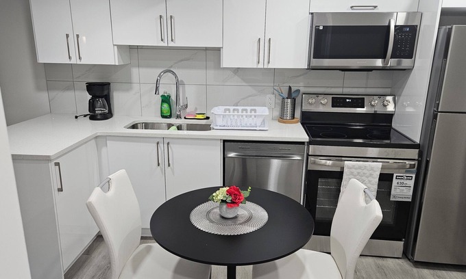 Southwest Edmonton Apartment | Brand new, cozy basement suite in serene SW Edmonton with free wifi and netflix