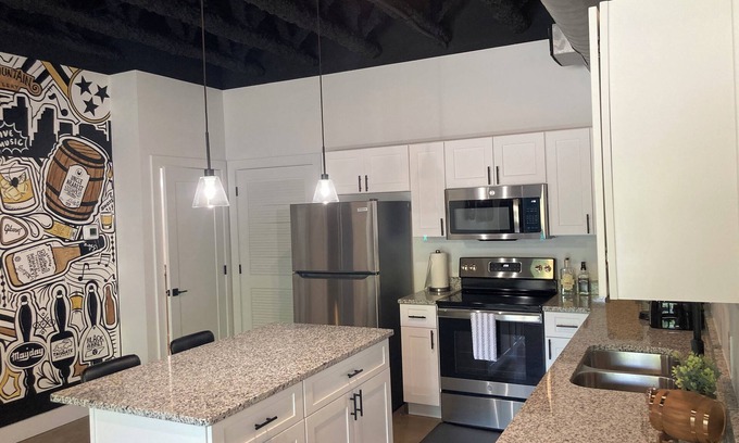 Nashville Condo | Brand New Industrial Style Condo in Nashville