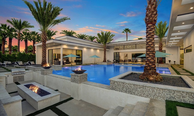 Rancho Mirage House | Brand New Luxury Vacation Rental, Private Resort Style Pool & Spa 2