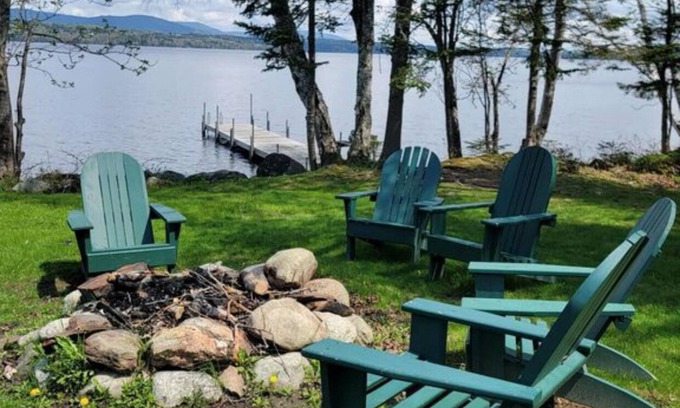 Rangeley Plantation Cabin | BRAND NEW, Niboban Cabin 14 - Golden Smelt, shared waterfront community