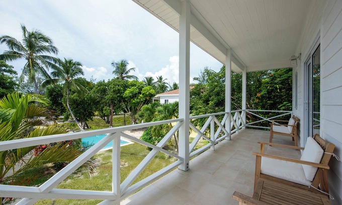 Governor's Harbour Condo | Brand New Stylish Apartment, Pool and Beach Access, Short Walk to Town