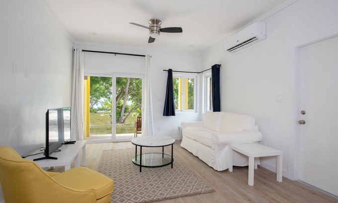 Governor's Harbour Condo | Brand New Stylish Apartment, Pool and Beach Access, Short Walk to Town
