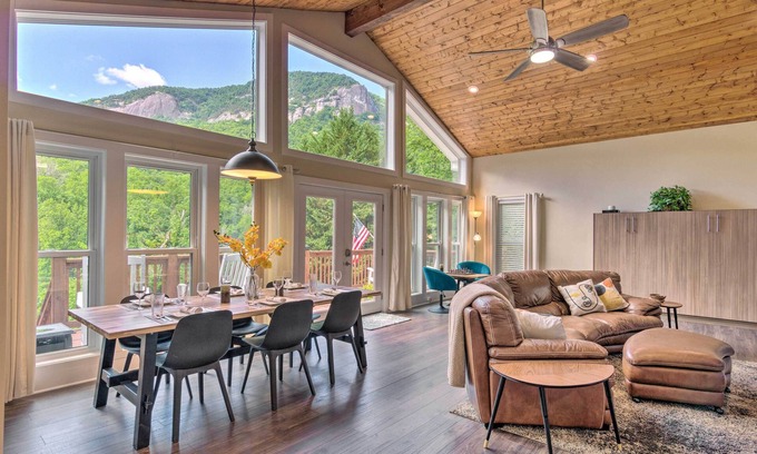 Chimney Rock Cottage | Breathtaking Views: Unique Chimney Rock Cottage!