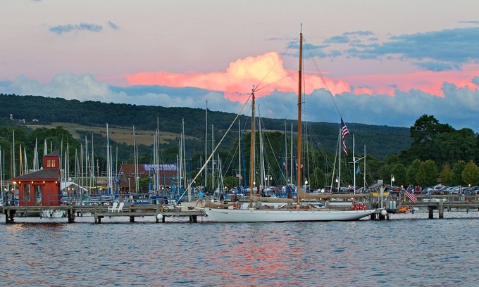 Watkins Glen House | Brewers Perch Vacation Rental - Walking To Watkins Glen Attractions