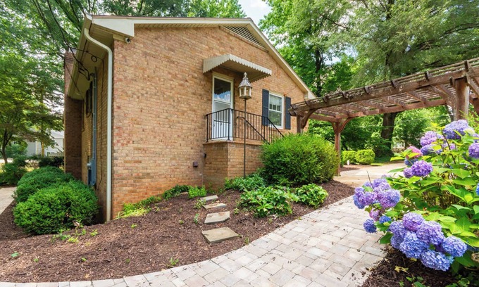 Greensboro Apartment | ‼️Bright 2BR Suite w/Parking & Backyard