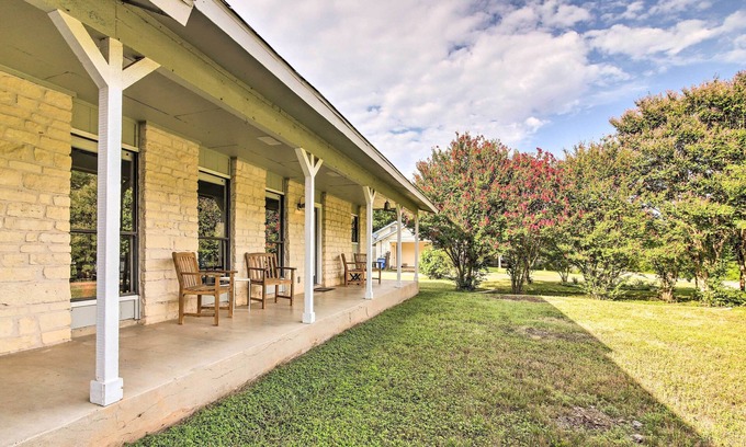 Jonestown House | Bright Jonestown Retreat w/Yard & Porch!