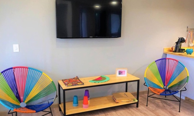 Zona Rosa Apartment | Bright, stylish Terrace Apt 5 min to T zone Andino