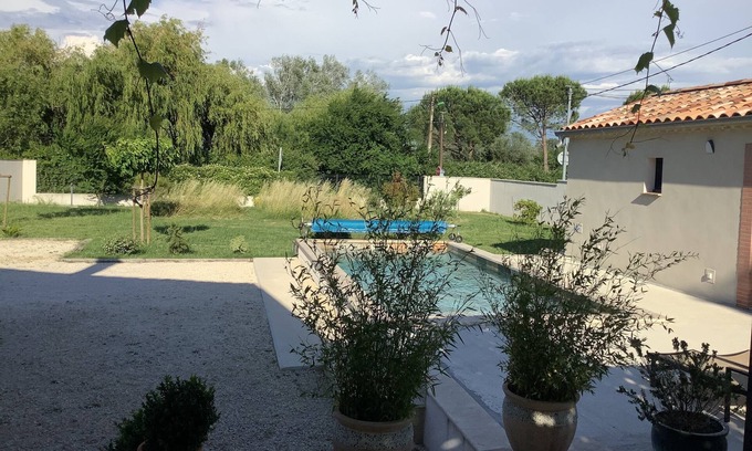 Bedarrides House | Bright villa 115 m2 air-conditioned in a quiet area