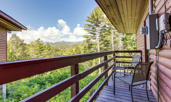 Bryson City Cabin | Bryson City Cabin in Smoky Mtn w/Resort Amenities