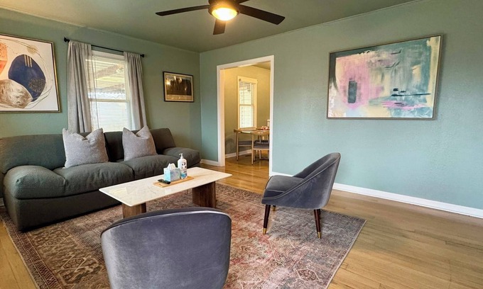 Midwest City Apartment | Budget 2BR Stay Near Tinker AFB | $1800/month #L1 | Full Kitchen