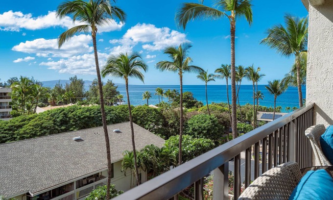 Kihei Condo | Budget Friendly - Kihei Akahi C-608, Ocean Views, Short Walk to Kamaole Beach II