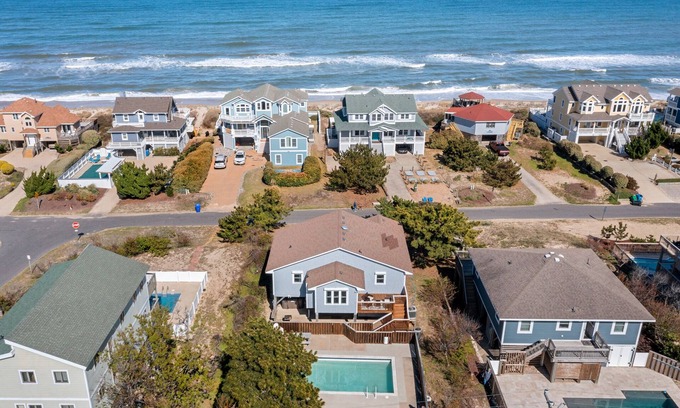 Carolina Dunes House | C And Sky: Ocean Views | Private Pool | Hot Tub