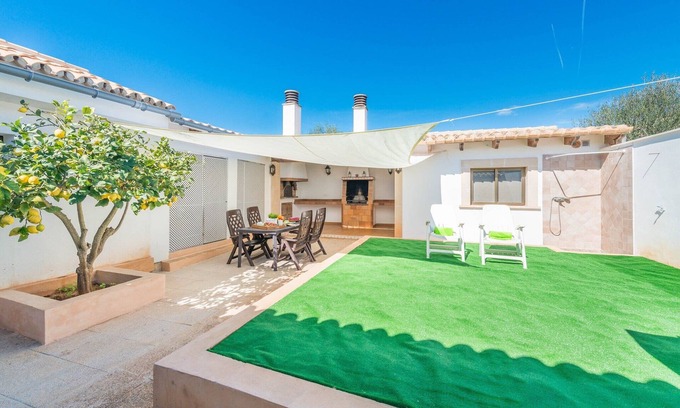 Santanyi Ski Chalet | Ca Na Dora - House In Santanyí. Free Wifi