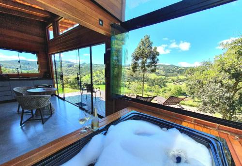 Rancho Queimado House | Cabana Bad Wolf - Rancho Queimado - SC