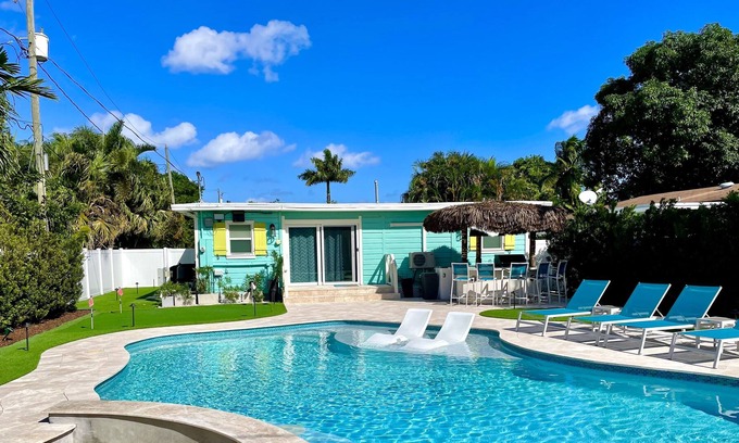 Middle River Terrace House | Cabana House W/ Pool and Bar