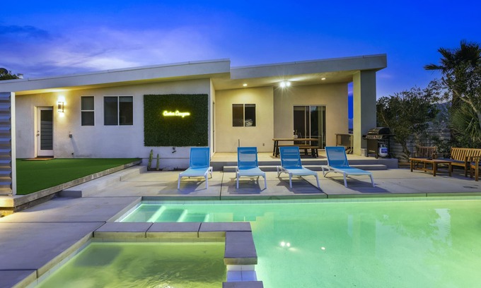 Desert Hot Springs House | Cactus Canyon-Palm Springs/Joshua Tree/Coachella -Pet Friendly, FREE Heated Pool