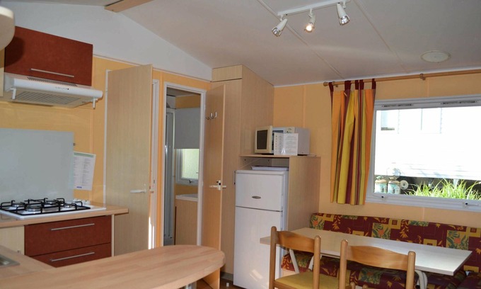 Plouezoch House | Camping Baie Térénez *** - Mobile Home Lodge 4 Rooms 6 People