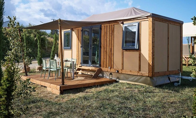 Forcalquier House | Camping Forcalquier Les Routes de Provence*** - Mobile-lodge 3 Rooms 4 People Without sanitary facilities
