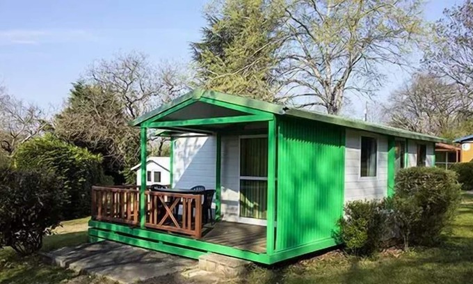 Saint-Gaultier Ski Chalet | Camping L'Oasis du Berry **** - Prestige Chalet 3 rooms 5 people