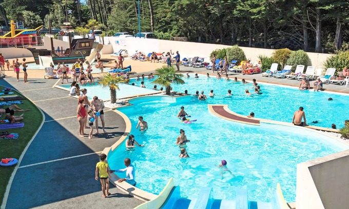 Brem Sur Mer House | Camping L'Océan* - Mobile home Ocean TV Plancha 3 Rooms 4 people