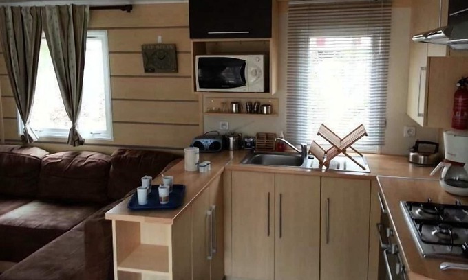 Peyrignac House | Camping La Garenne*** - Mobile home Châtaigne 4 rooms 6 persons Air-conditioned