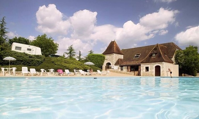 Souillac RV Rental | Camping La Paille Basse***** - Tent Coco Sweet 2 Pieces 2/4 People Without Sanitary