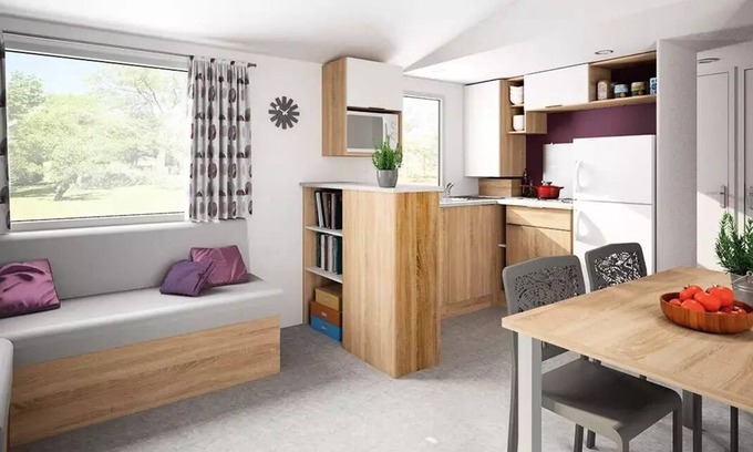 Saint-Michel-Escalus House | Camping Landes Océanes* - Mobile Home 5 Rooms 8 People