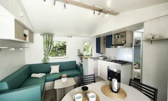 Elne House | Camping Le Florida ***** - Mobile Home 4 Rooms 6 People Air-conditioned