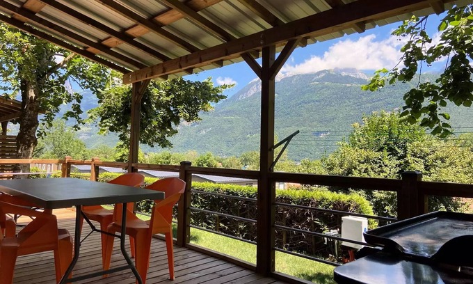 Chaparon House | Camping Les Fontaines* - Mobile Home Relax 4 rooms 6 people