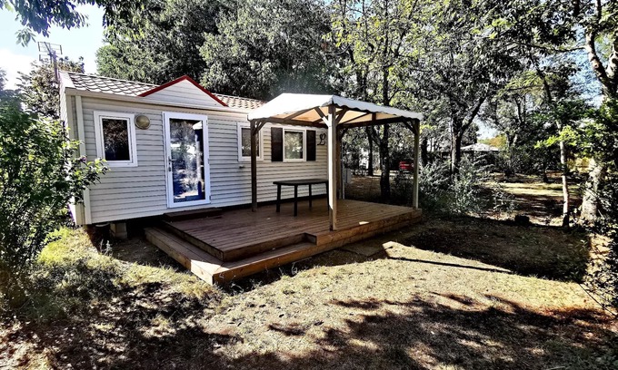 Rosieres House | Camping les Hydrangeas * - MOBILE HOME 2 Bedrooms CLIMATE (Sunday July/August) 4 people