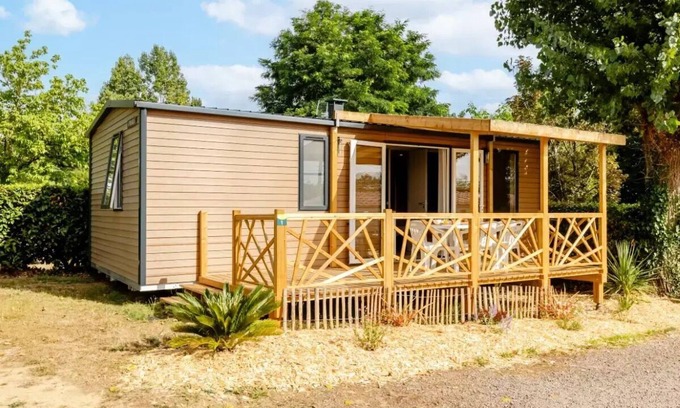 Talmont-Saint-Hilaire House | Camping maeva Escapades Sun Océan * - Mobile Home Excellence 4 Rooms 6 People + TV
