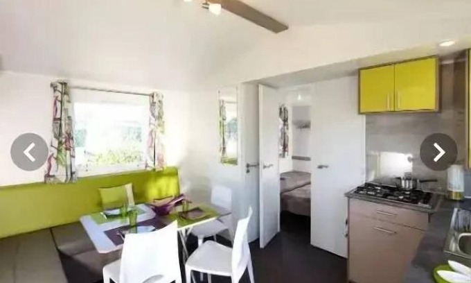 Saint-Paul-en-Born House | Camping maeva Escapades La Clairière * - Mobile Home Confort+ 4 Rooms 6 People Air Conditioned + TV